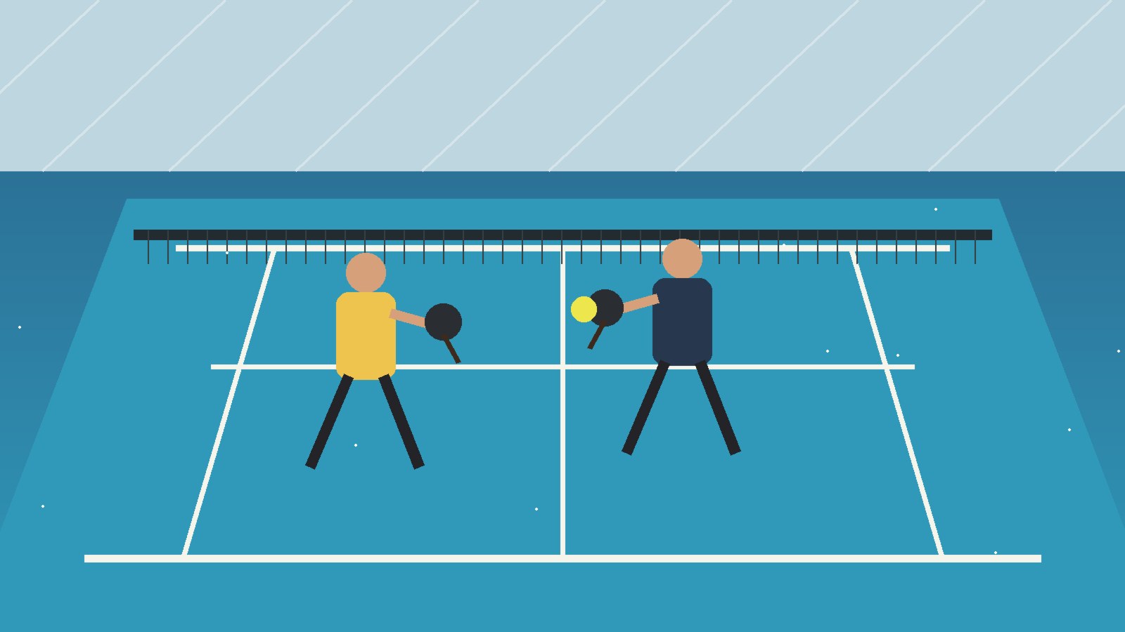 Pickleball players practicing beginner guide to spin serve routine that actually works on court